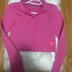 G-Star Fuchsia Ribbed Jacket